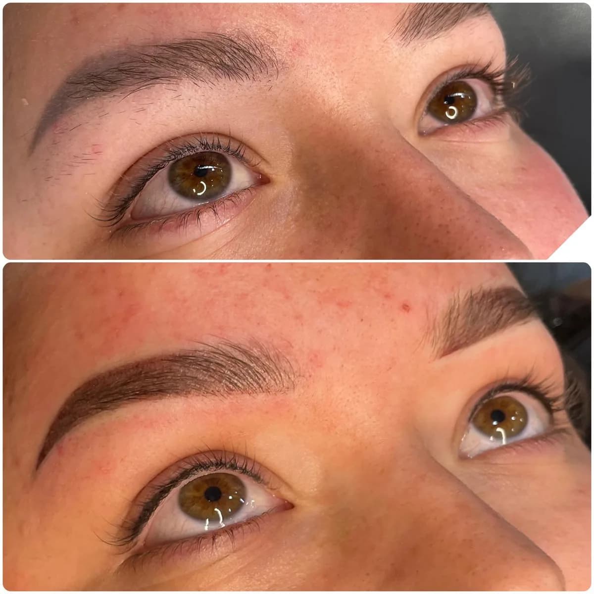 Before and after: Eyeliner tattoo